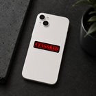 CENSORED Stamp Sticker