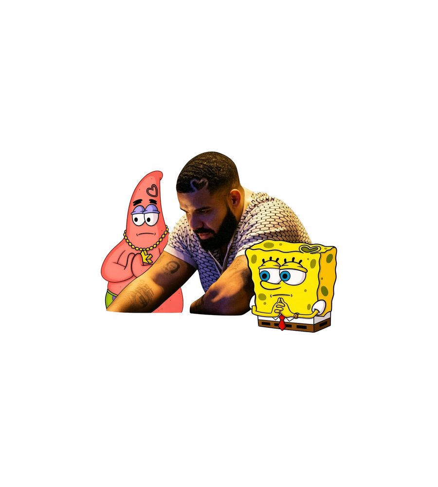 Certified Lover Boy SpongeBob & Patrick Sticker