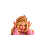 Cheeky Crowned Blonde Sticker