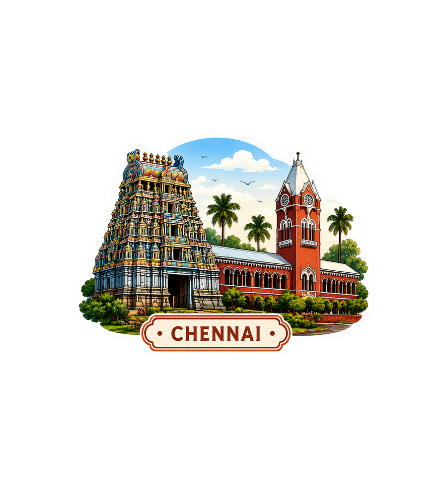 Chennai Heritage Sticker