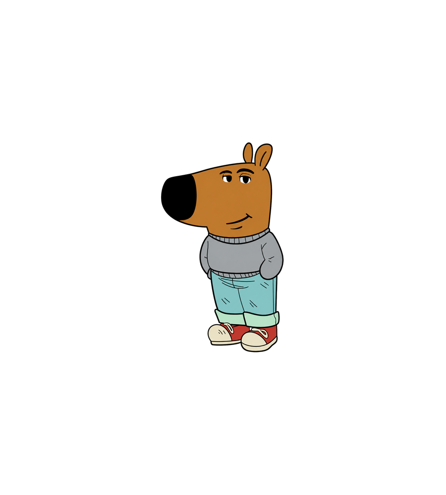Chill Guy Meme Sticker