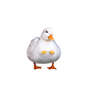 Chubby Duck Zero Ducks Given Sticker