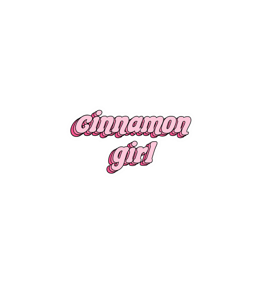 Cinnamon Girl Sticker