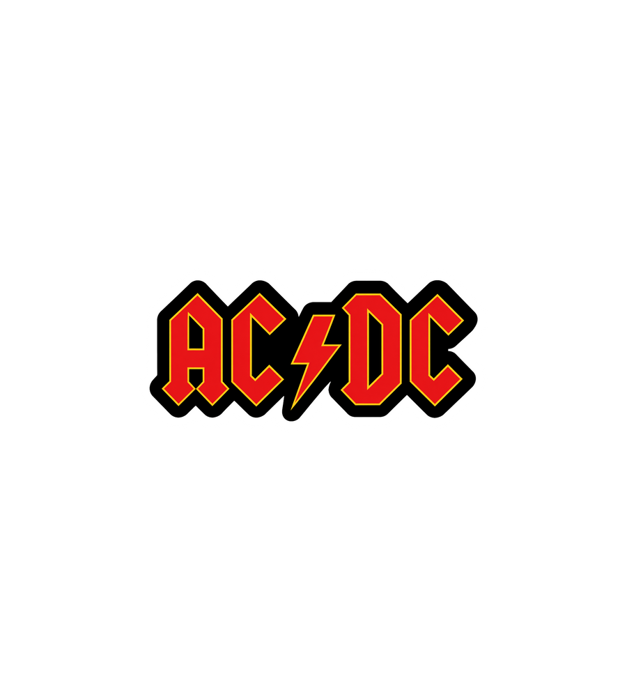 AC/DC Logo Vinyl Sticker