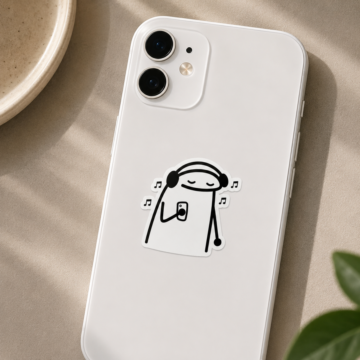 Music Lover Blob Sticker