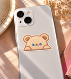 Cute Peekaboo Bear Sticker