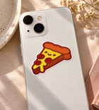 Kawaii Pizza Slice Sticker