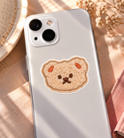 Fluffy Teddy Bear Sticker