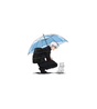 Gojo Under Blue Umbrella Sticker
