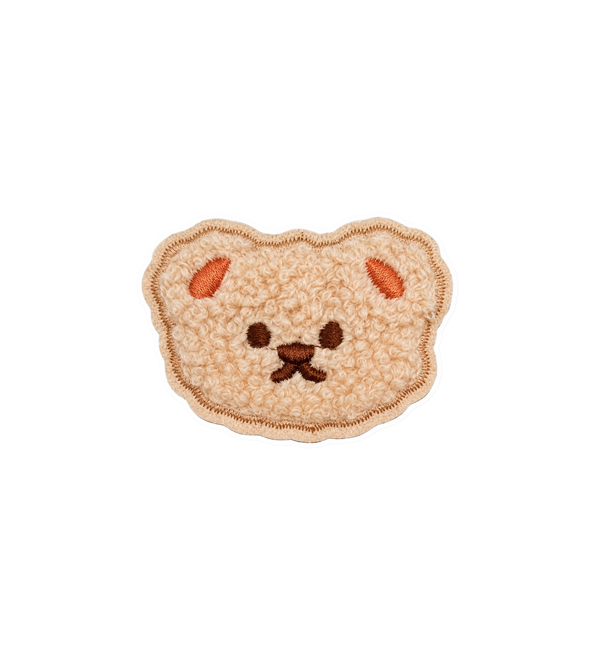 Fluffy Teddy Bear Sticker