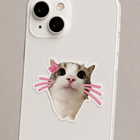 Cute Bow Cat Sticker