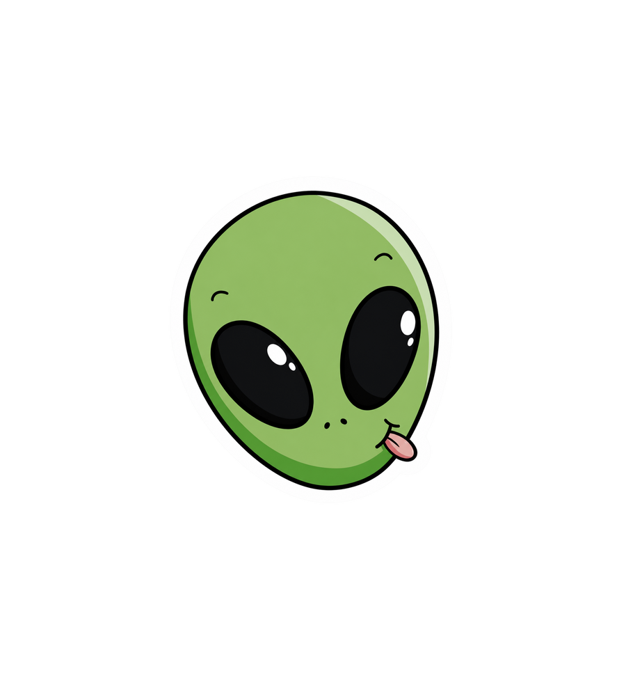 Space Buddy Sticker