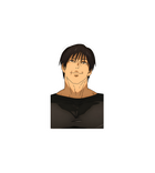 Smirking Toji Anime Sticker
