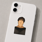 Smirking Toji Anime Sticker