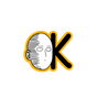 Deadpan OK Anime Meme Sticker