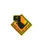 Don't Touch My Laptop Dinosaur Sticker