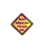 Don't Follow Me, I'm Lost Too Sticker