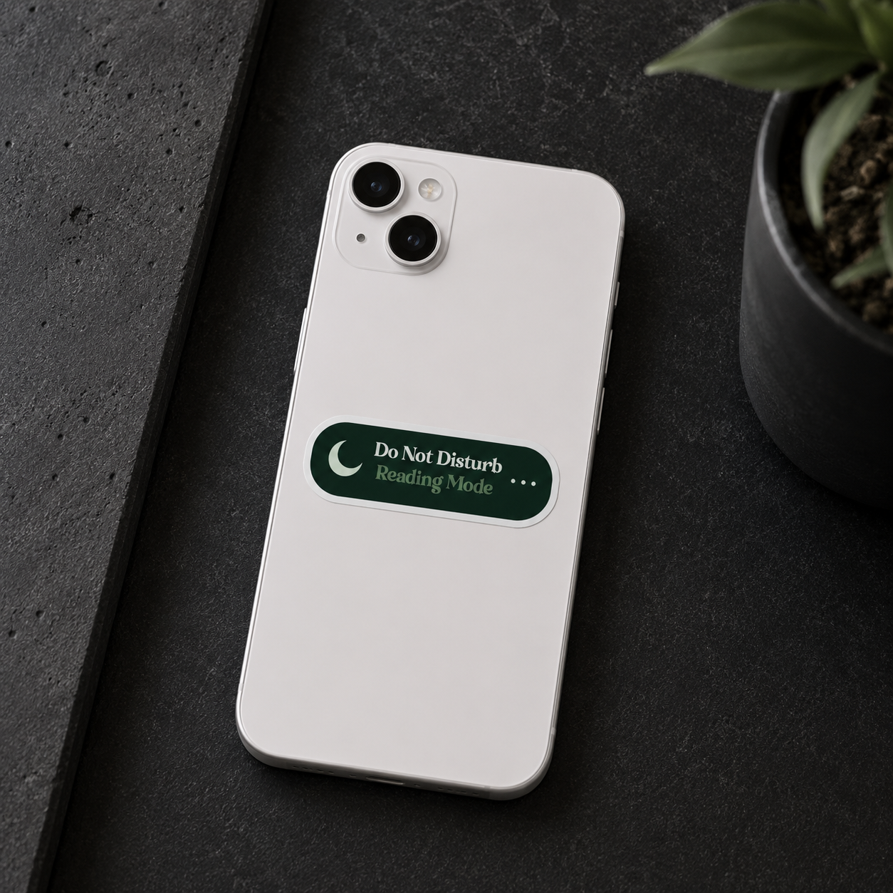 Do Not Disturb Reading Mode Sticker