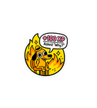 +100 XP Asked "Why?" Meme Sticker