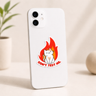 Don't Test Me Cat Sticker