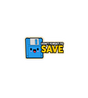 Don't Forget to Save Floppy Disk Sticker