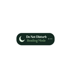 Do Not Disturb Reading Mode Sticker