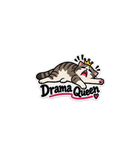 Drama Queen Cat Sticker