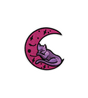 Dreamy Moon Cat Sticker