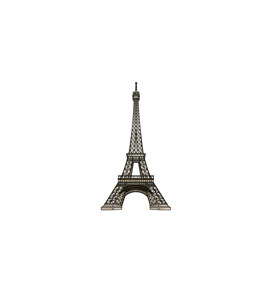 Eiffel Tower Sticker – Paris Travel Aesthetic Vinyl Sticker