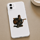 Ellie Playing Guitar The Last of Us Sticker
