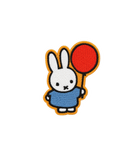 Cute Bunny Balloon Sticker