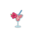 Kawaii Tropical Drink Sticker