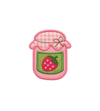 Strawberry Jam Jar Sticker