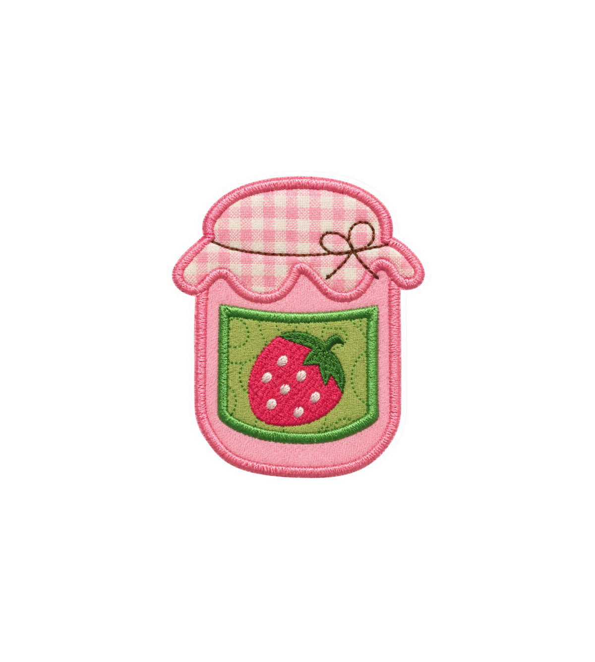 Strawberry Jam Jar Sticker