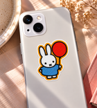 Cute Bunny Balloon Sticker