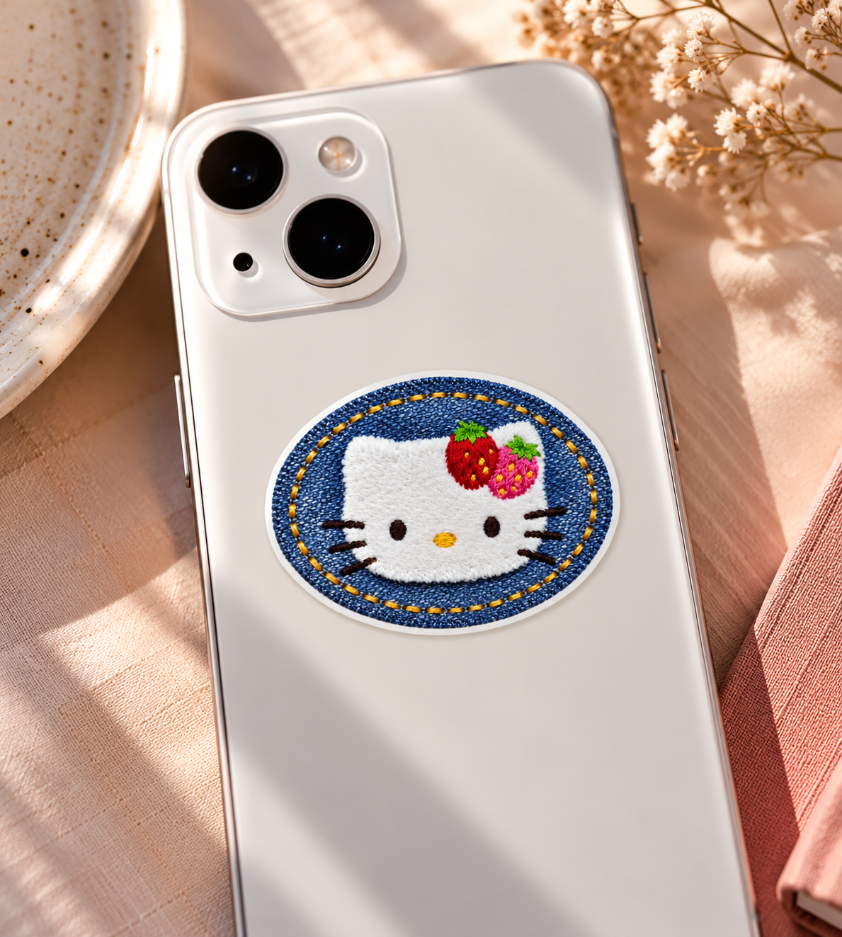 Strawberry Hello Kitty Sticker