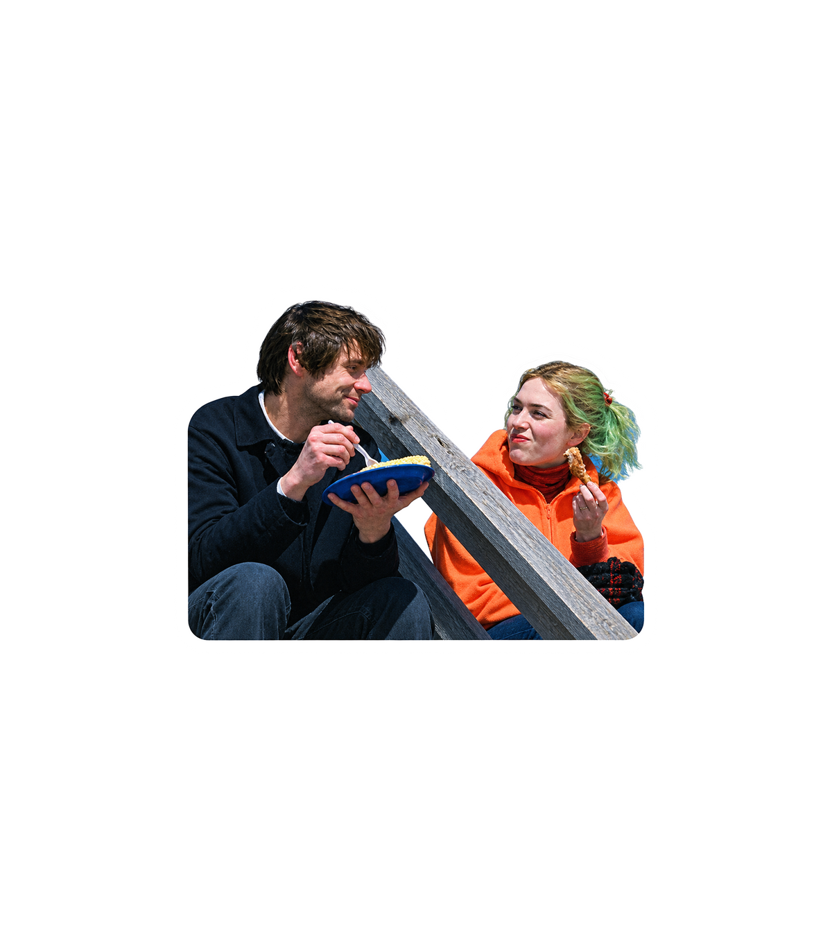 Joel & Clementine - Eternal Sunshine Sticker
