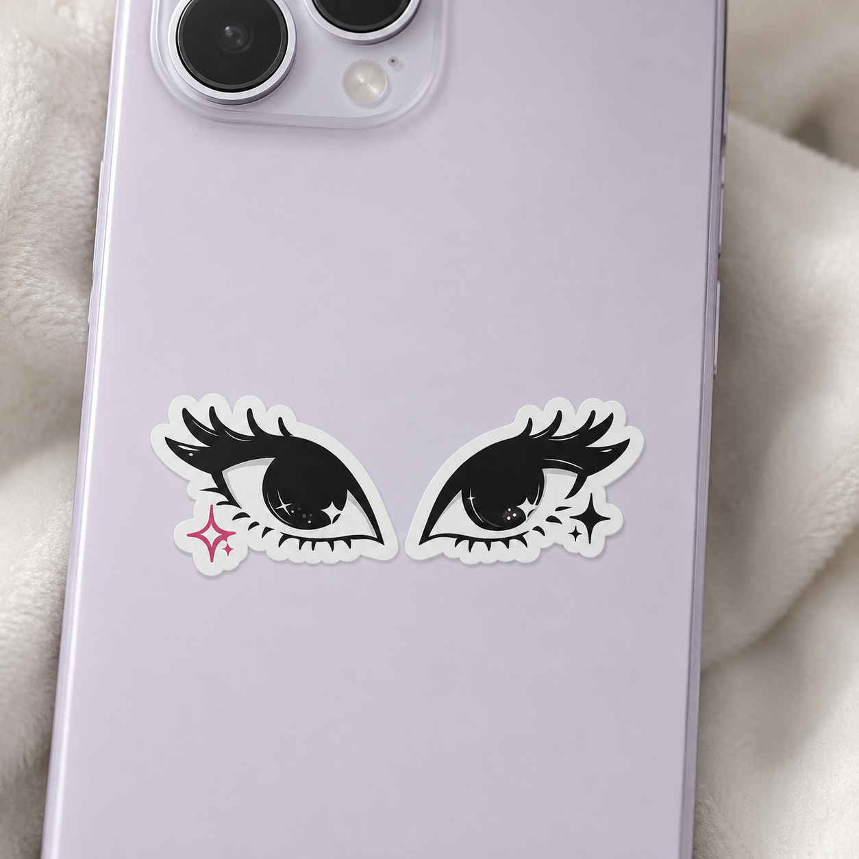 Starry Eyes Vinyl Sticker