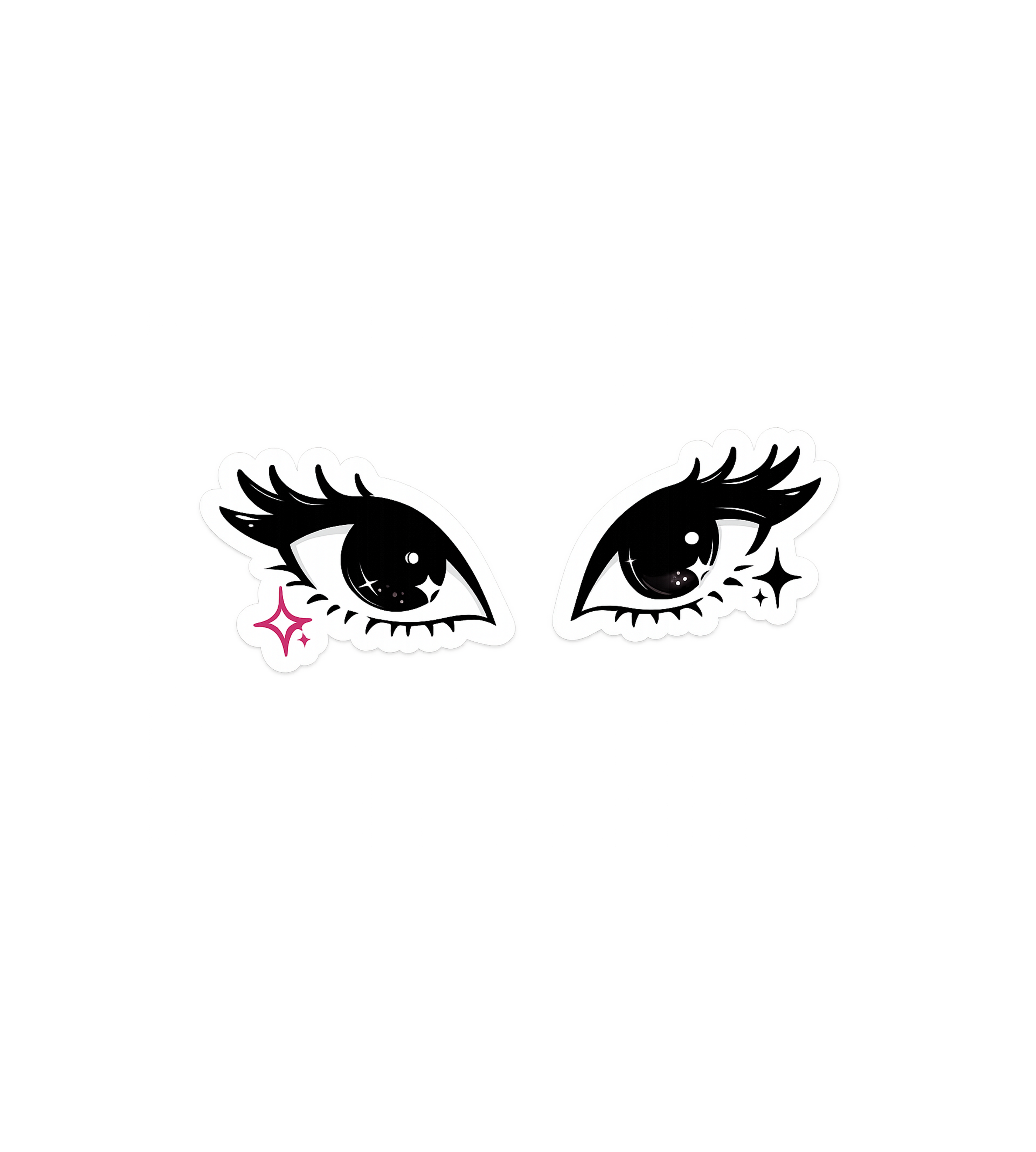 Starry Eyes Vinyl Sticker