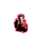 Tyler Durden Pink Fight Club Sticker