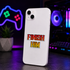Finish Him Gaming Sticker