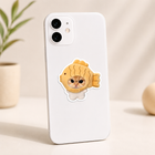 Fish Cat Kawaii Sticker