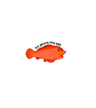 It's Getting Fishy Here Sticker