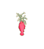 Fish Flower Sticker