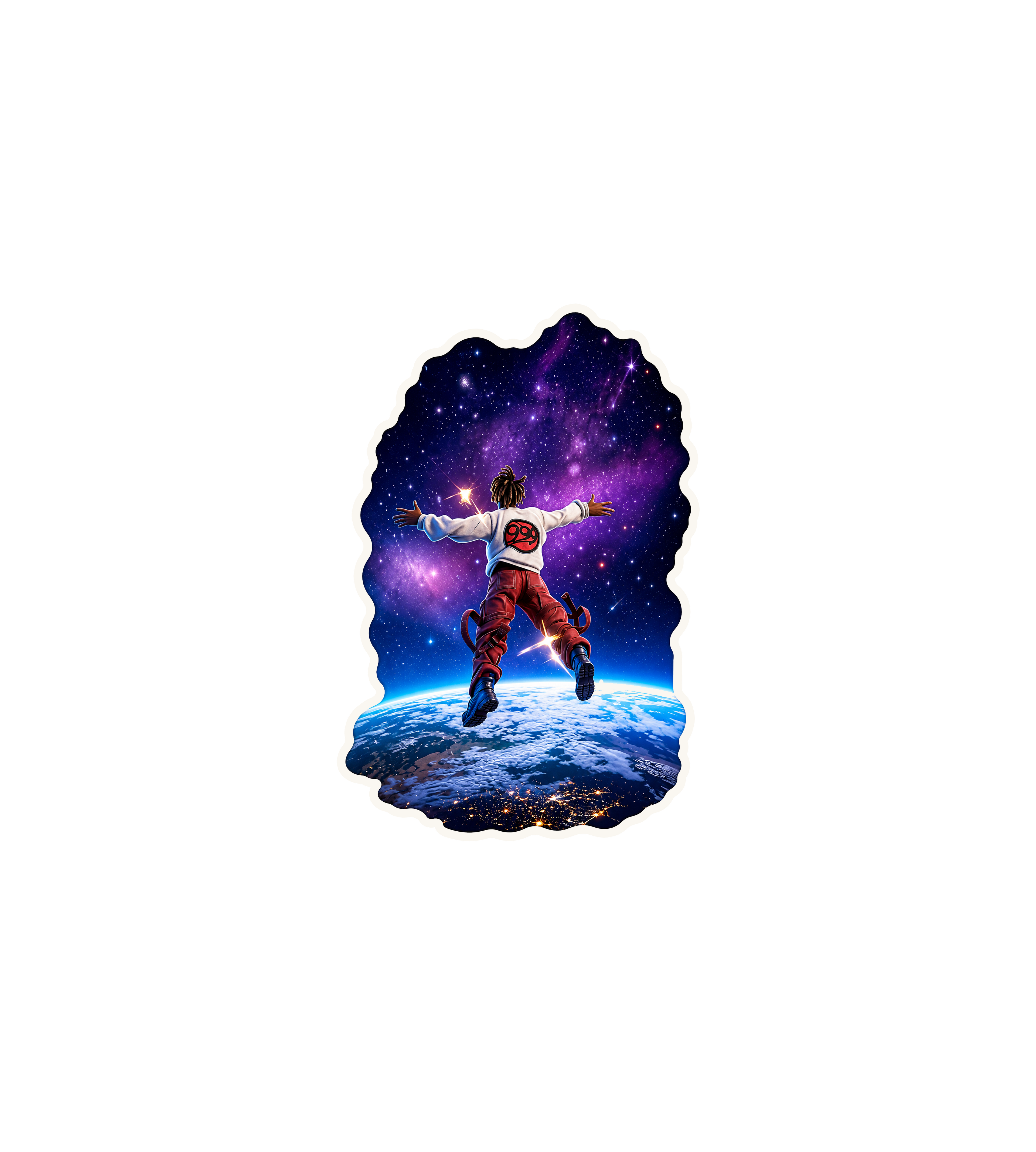 Cosmic Juice WRLD Fortnite Sticker