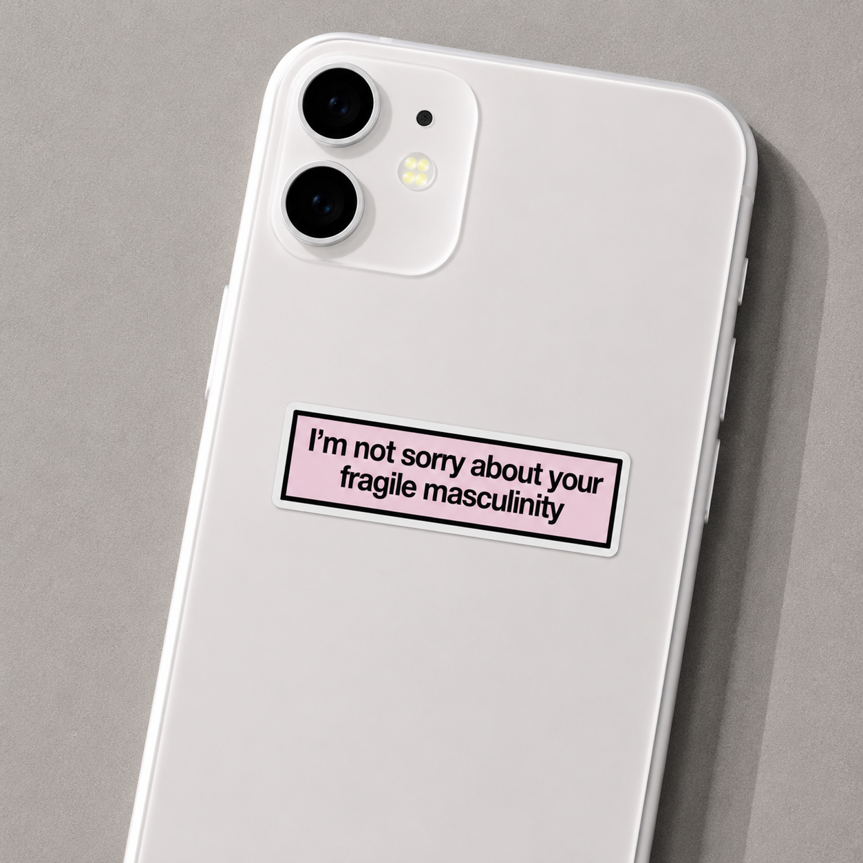 Fragile Masculinity Sticker