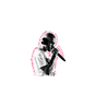 Frank Ocean Pink Text Sticker