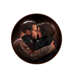 Frenchie & Kimiko Inspired Love Sticker