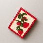 Pomegranate Stamp Fridge Magnet | Cute Aesthetic Mini Art