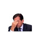 Michael Scott Facepalm Sticker
